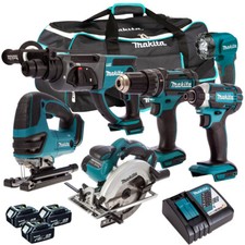 Makita 18V 6 Piece Power Tool