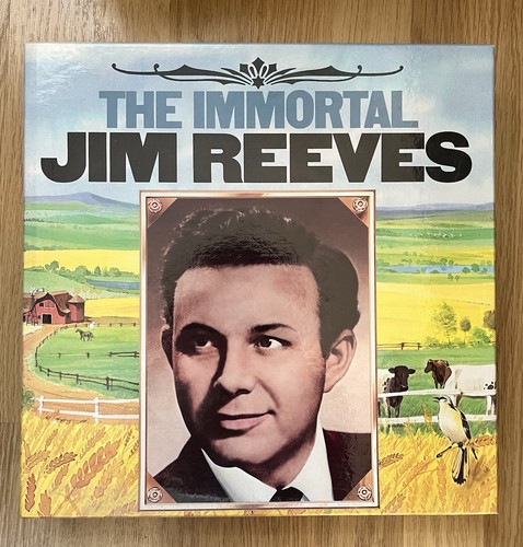 Jim reeves vinyl records - records, box