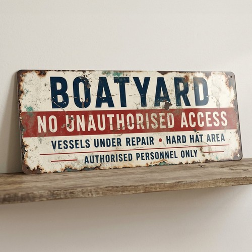Boatyard unauthorised - boatyard,