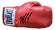 Mike Tyson Signed Red Everlast