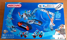 MECCANO MultiModels 15 Models Set 6515 Cable Command 252 Pieces Complete Sealed