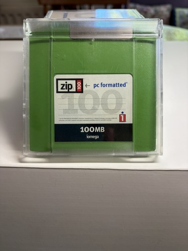 Iomega 100mb zip drive - discs, x