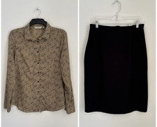 Ladies Blouse & Lined Vintage