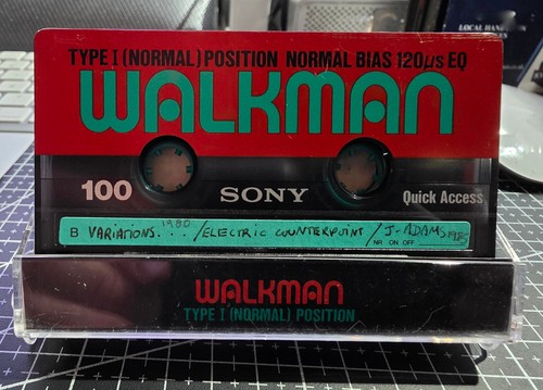 Sony walkman 100 cassette - sony,