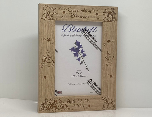 Personalised and engraved - and,