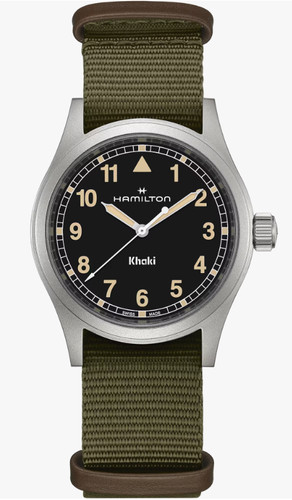 Hamilton khaki field quartz - khaki,