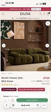 DUSK Bondi 2 Seats Sofa- Brand