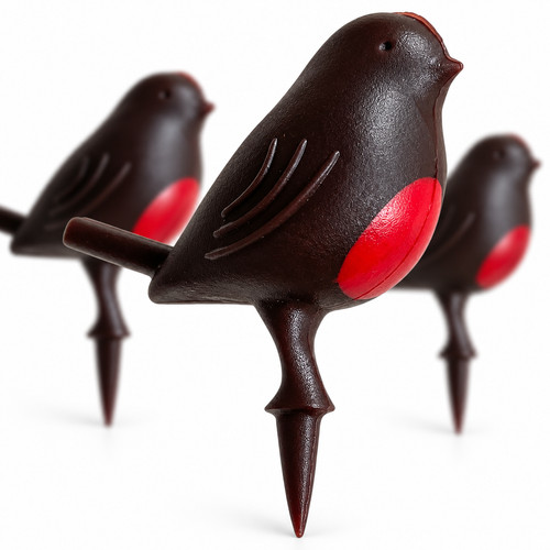 Robin christmas cake - robin, topper