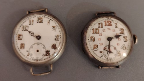 Lot ww1 silver 935 hairy - 2,