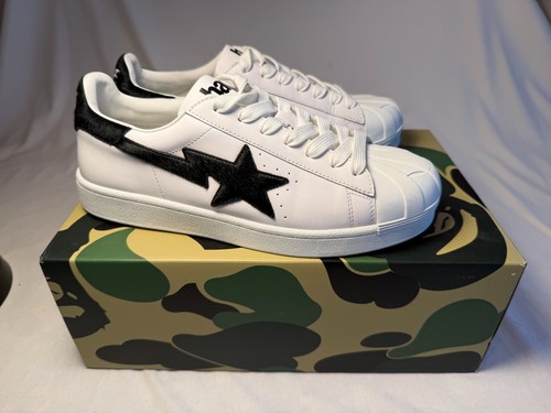 Bape sta shell toe - shell, white