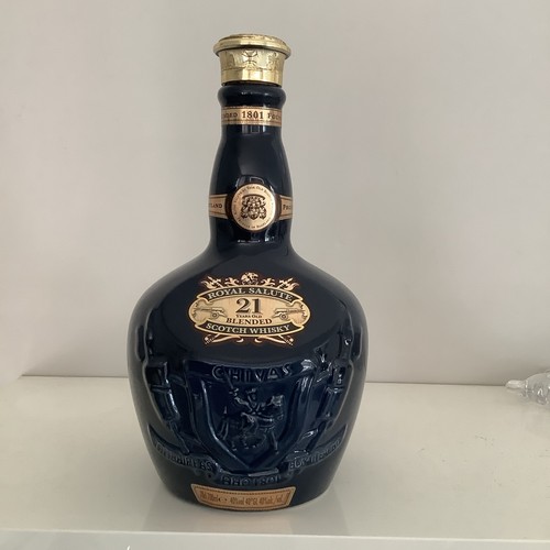 Chivas years edition - 21, empty