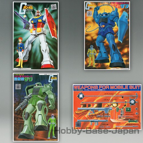 144 gundam ms 07b - 1/144, rx-78