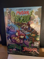 Atari Jaguar, MUTANT PENGUINS, console game cartridge with manual, boxed