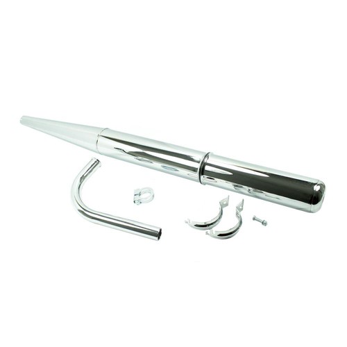 Exhaust set with manifold