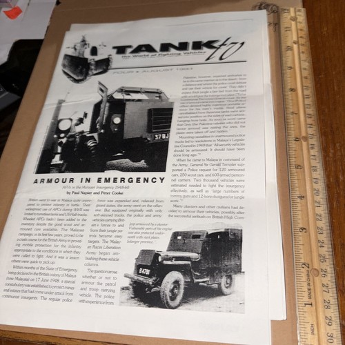 Vtg 1993 tank armored cars - 1993, tv: