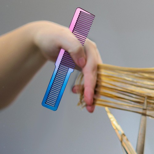 Styling comb flat - flat, abs