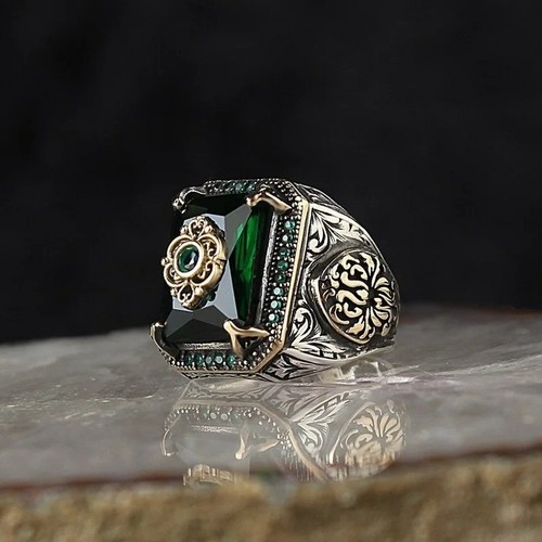 Turkish vintage signet ring - turkish,