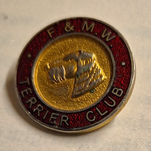 W terrier club - f., enamel