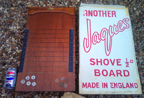 Vintage jaques push half penny - jaques,
