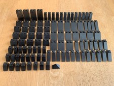 Lego 100 X Black Slope Bricks