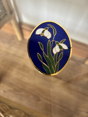 Vtg 80s cloisonne enamel - vtg,
