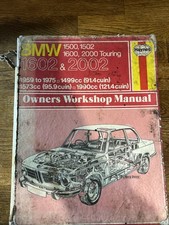 Bmw 1602 & 2002 Haynes