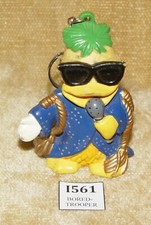 RARE BBC BROOM CUPBOARD EDD THE DUCK W/ MICROPHONE 3" PVC KEYRING 1989 HTF
