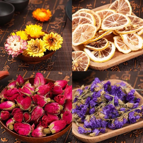 Premium dried flower tea - dried,