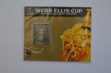 Webb Ellis Cup New Zealand's First 3D Stamp