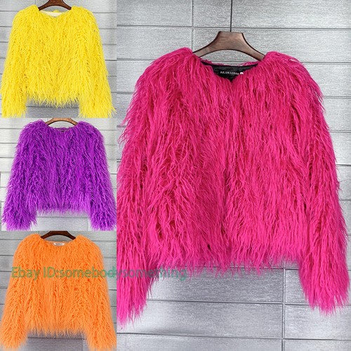 Women faux mongolian - faux,