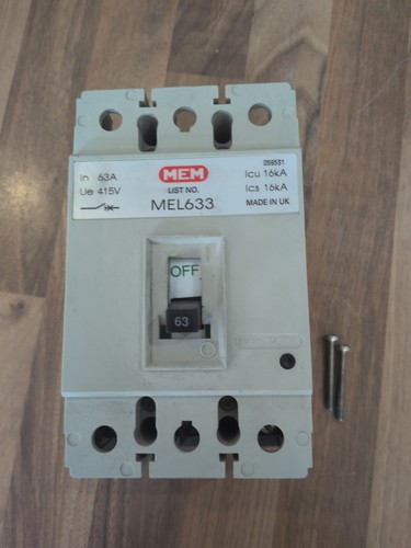 Mem bill 63a triple pole - triple,