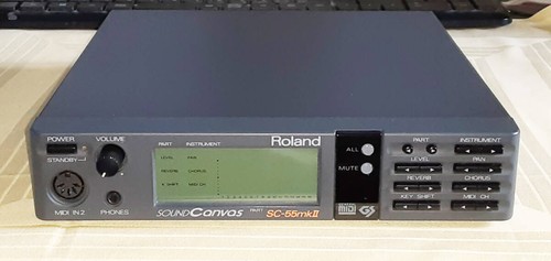 Roland 55mkii sound canvas - roland,