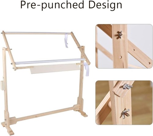 Cross stitch stand adopted - stitch, 5