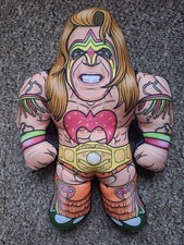 The Ultimate Warrior 13 inch Wrestling Plush Soft Toy Buddie - WWF WWE Figure 