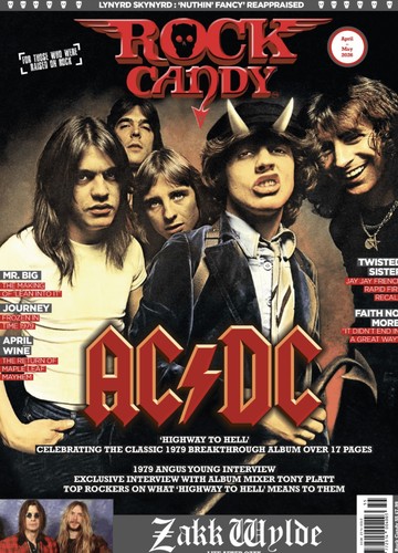 Rock candy magazine issue - rock, magazine-