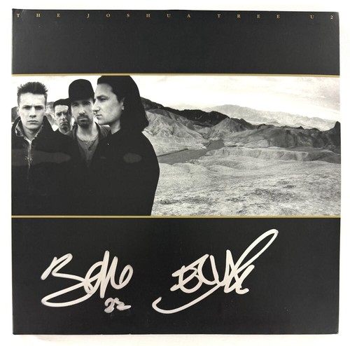 Bono the edge signed - &,