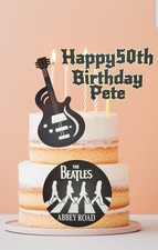 The beatles personalised cake - the,