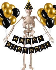 82 Pcs 12Ft Skeleton Birthday