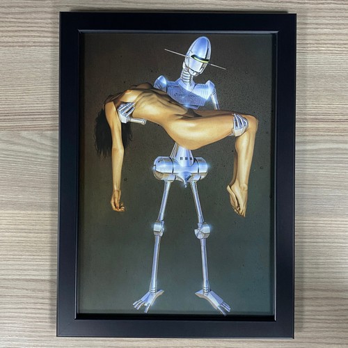 Hajime sorayama framed erotic - sorayama,