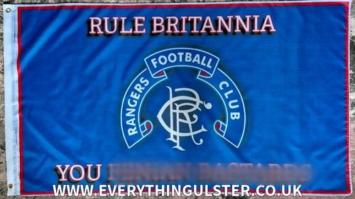 Glasgow rangers flag 5ft - rangers,