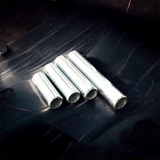 M4 INTERNAL THREADED 5MM SLEEVE ROD BAR STUD ROUND CONNECTOR NUT BOLT FIXINGS 