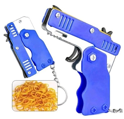 Rubber band shooting toy - rubber,