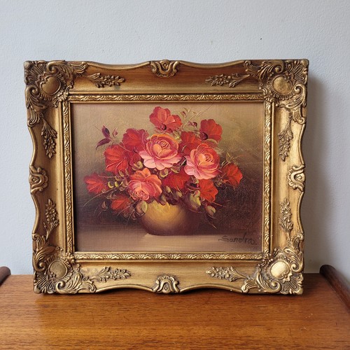 Framed original oil - framed,
