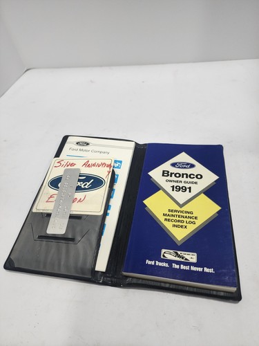 1991 ford bronco owners manual - ford,