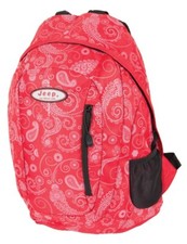 Jeep Mid Paisley Laptop Ipad Notepad Travel Cabin Hand Luggage Backpack Bag