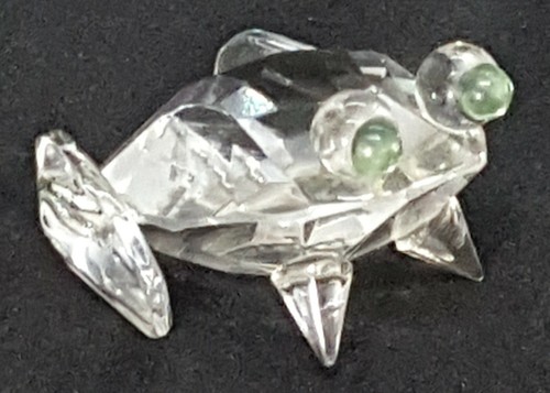 Swarovski clear cut - , frog