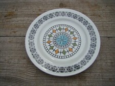 Vintage Broadhurst Ironstone Side Plate by Kathie Winkle Roulette      