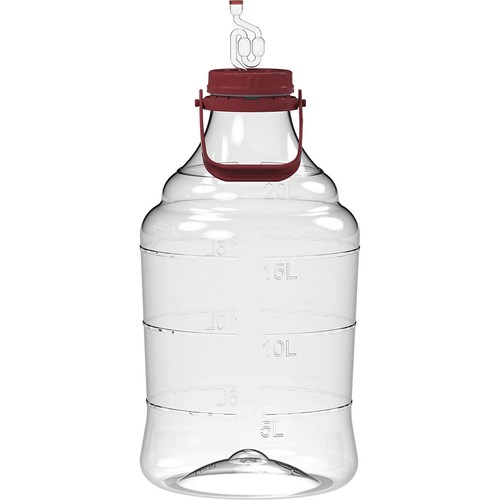 Plastic jar demijohn - plastic, with