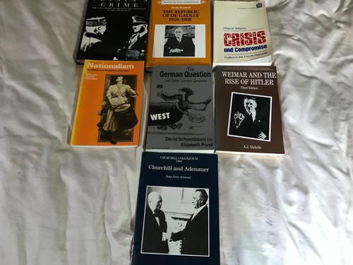 History books joblot german - history,