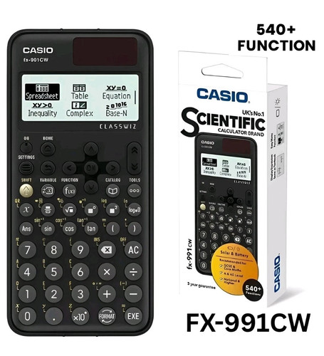 Casio 991cw advanced - fx-991cw,
